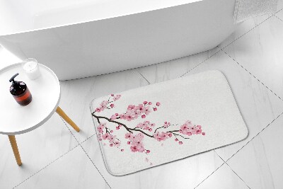 Bathroom carpet Japanese Cherry Blossoms