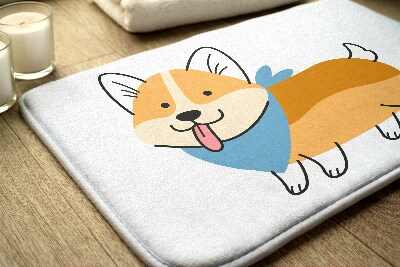 Bathroom mat Shiba Inu dog