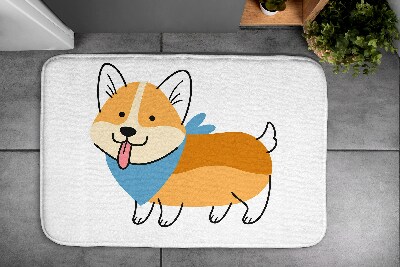 Bathroom mat Shiba Inu dog