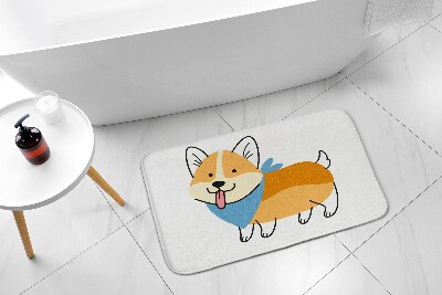 Bathroom mat Shiba Inu dog