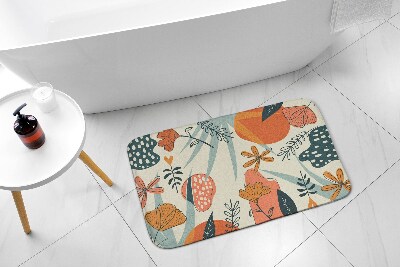 Bath rug Floral Flowers