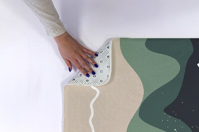 Bath mat Geometric Pattern