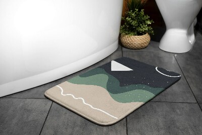 Bath mat Geometric Pattern