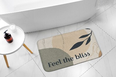 Non slip shower mat Plant Leaf