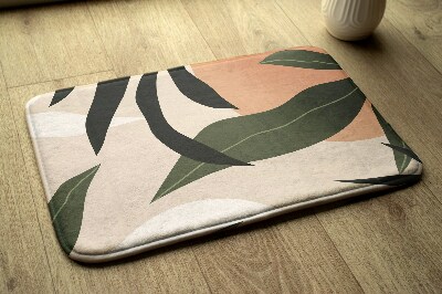 Bath mat Tropical abstract