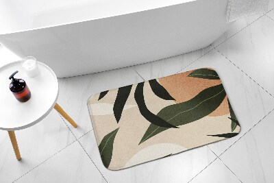 Bath mat Tropical abstract