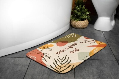 Bathroom rug Geometric Vegetable