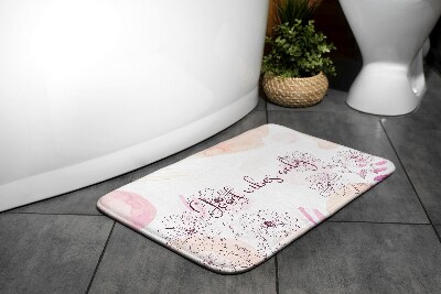 Bathmat Flowers Plants