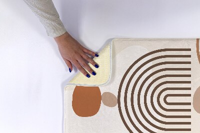 Bathroom carpet Geometric pattern