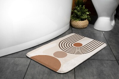 Non slip shower mat Geometric Abstraction