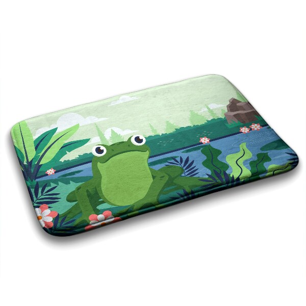 Non slip bath mat Frog