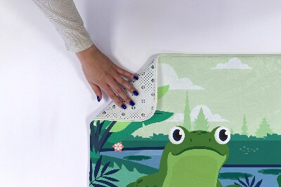 Non slip bath mat Frog