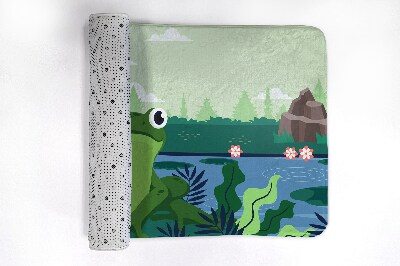 Non slip bath mat Frog