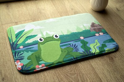 Non slip bath mat Frog