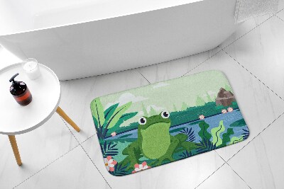 Non slip bath mat Frog