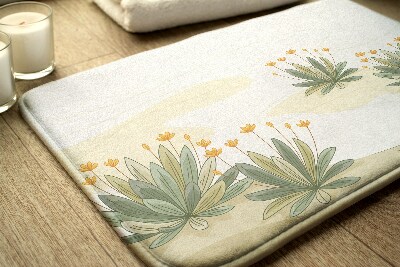 Bath mat Plants Flowers