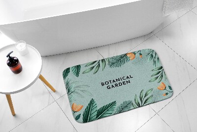 Bathroom mat Plant pattern