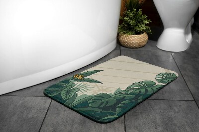 Bath rug Monstera Plants