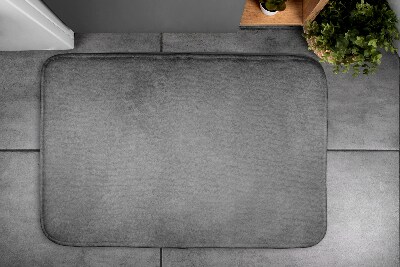 Bathroom mat Grey concrete