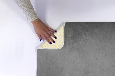 Bathroom mat Grey concrete