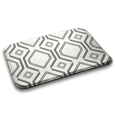 Bath mat Square patterns