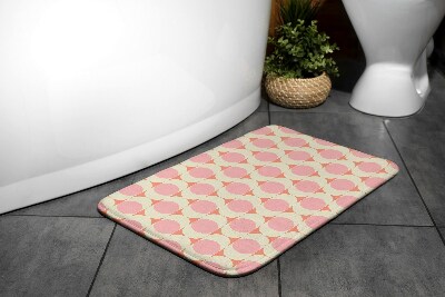 Bath rug Geometric pattern