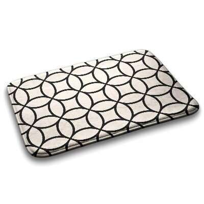 Non slip bath mat Geometric pattern