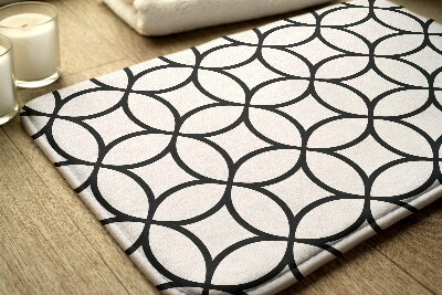 Non slip bath mat Geometric pattern