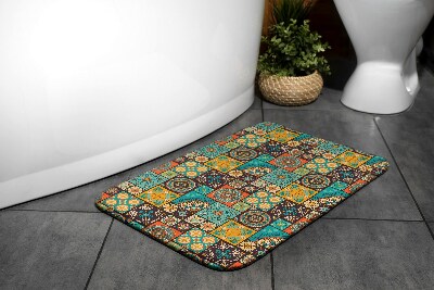 Bath rug Colorful Geometric Patterns