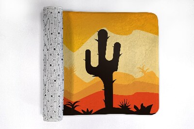 Bathroom rug Cactus Desert