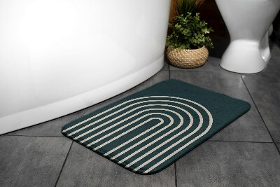 Bathmat Geometric Pattern