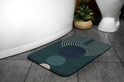 Bathroom rug Geometric Pattern