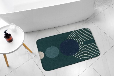 Bathroom rug Geometric Pattern