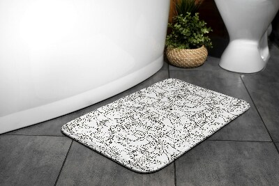 Bath rug Cats Pattern