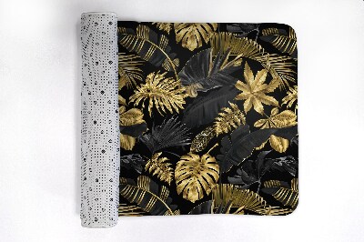 Non slip shower mat Gold Plants