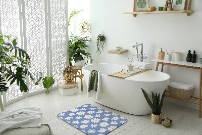 Bath mat Floral pattern