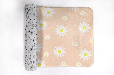 Non slip shower mat Flowers pattern