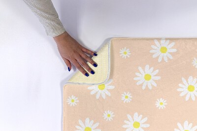 Non slip shower mat Flowers pattern