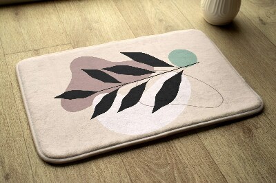 Non slip bath mat Leaf