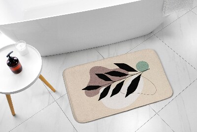 Non slip bath mat Leaf