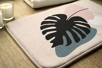 Bathmat Monstera leaf