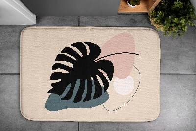 Bathmat Monstera leaf