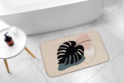 Bathmat Monstera leaf