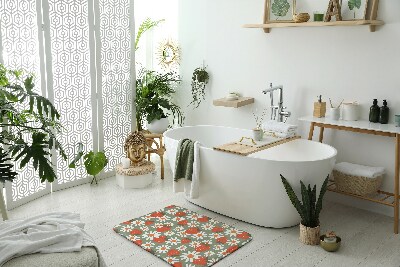 Bathroom carpet Strawberry Flowers