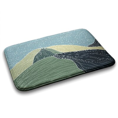 Bathmat Geometric Landscape