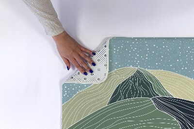 Bathmat Geometric Landscape