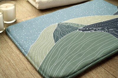 Bathmat Geometric Landscape