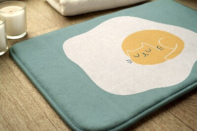 Non slip bath mat Cat Animals