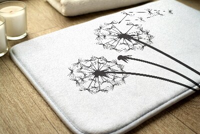 Bath mat Inflatable Flowers