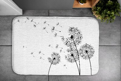 Bathroom rug Inflatable Flowers